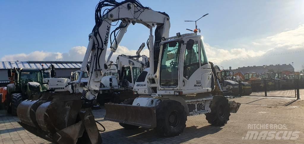 Mecalac 714 MWE Lastik tekerli ekskavatörler