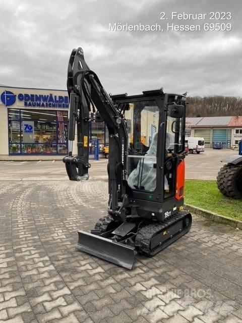Eurocomach 19ZT Mini ekskavatörler, 7 tona dek