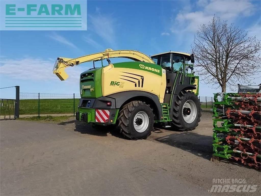 Krone big x 630 Kendi yürür silaj makinalari