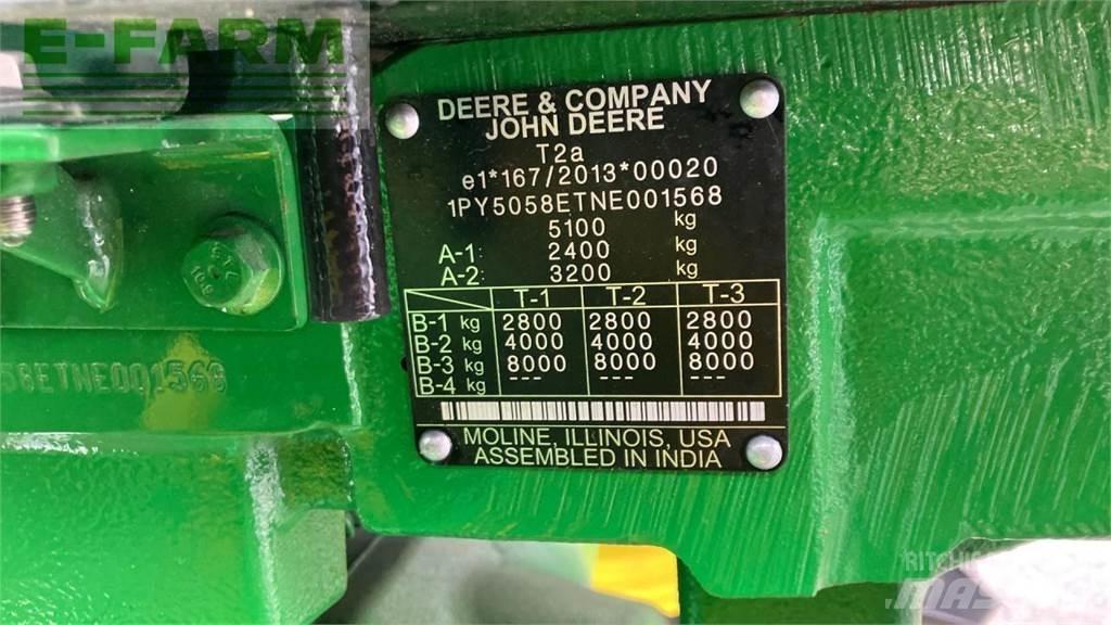 John Deere 5058E Traktörler