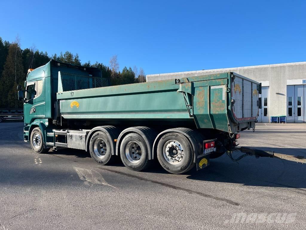 Scania R580 8x4 Damperli kamyonlar