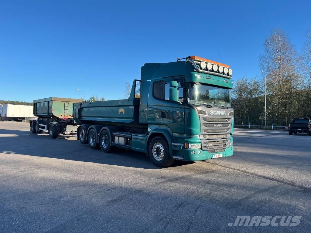 Scania R580 8x4 Damperli kamyonlar