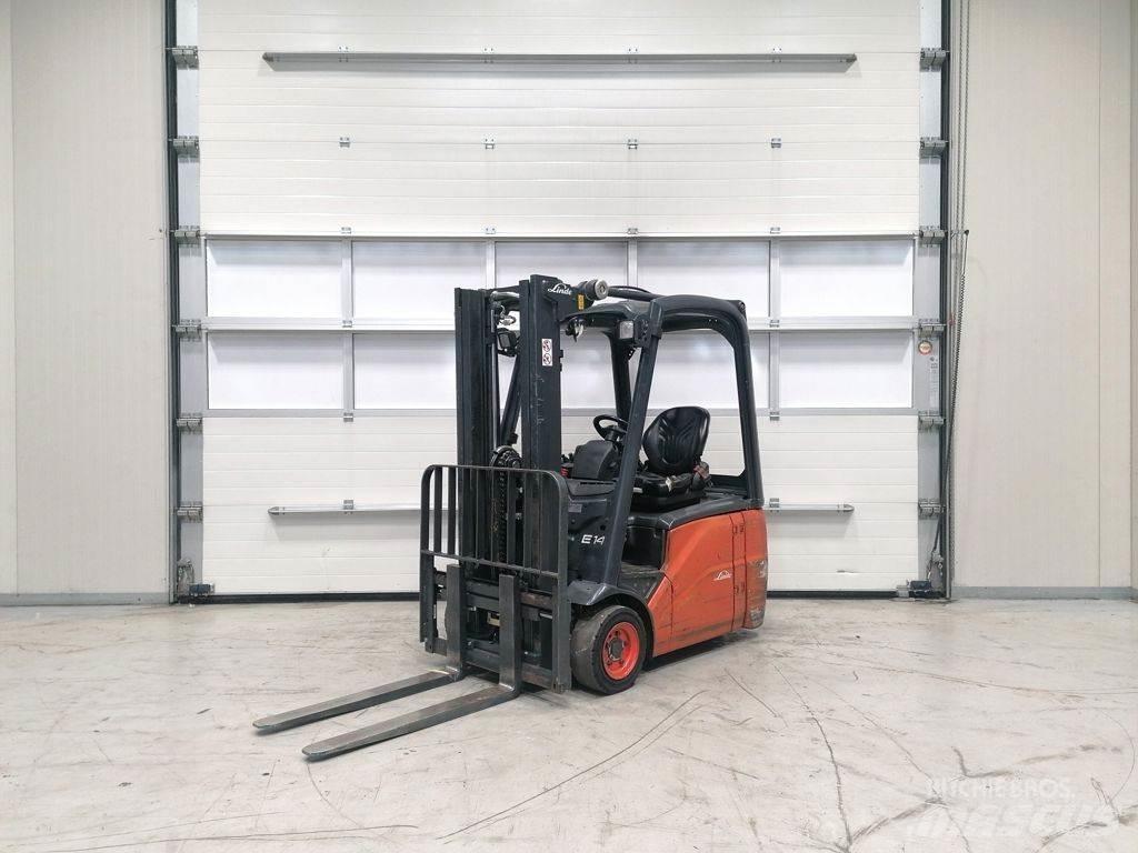 Linde E14-01 Elektrikli forkliftler