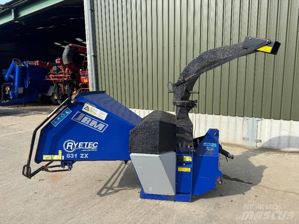 JBM Ryetec 831 ZX Ağaç öğütücüler