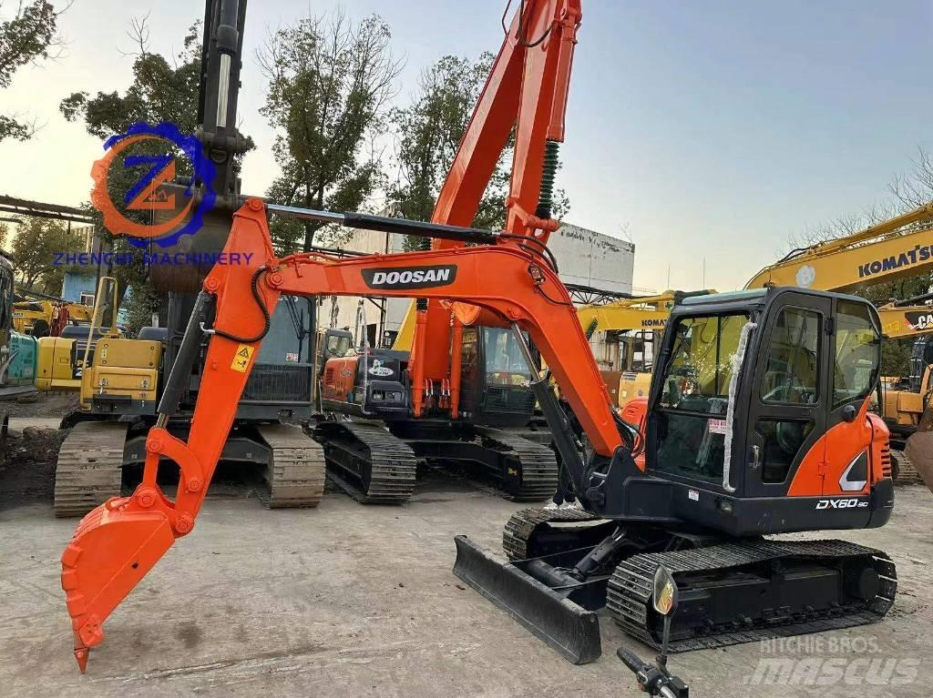 Doosan DX 60 Mini ekskavatörler, 7 tona dek