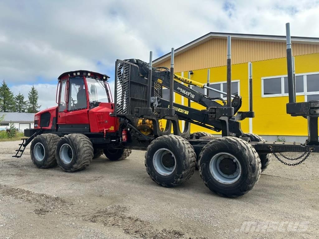 Komatsu 875 Tomruk yükleyici traktörler