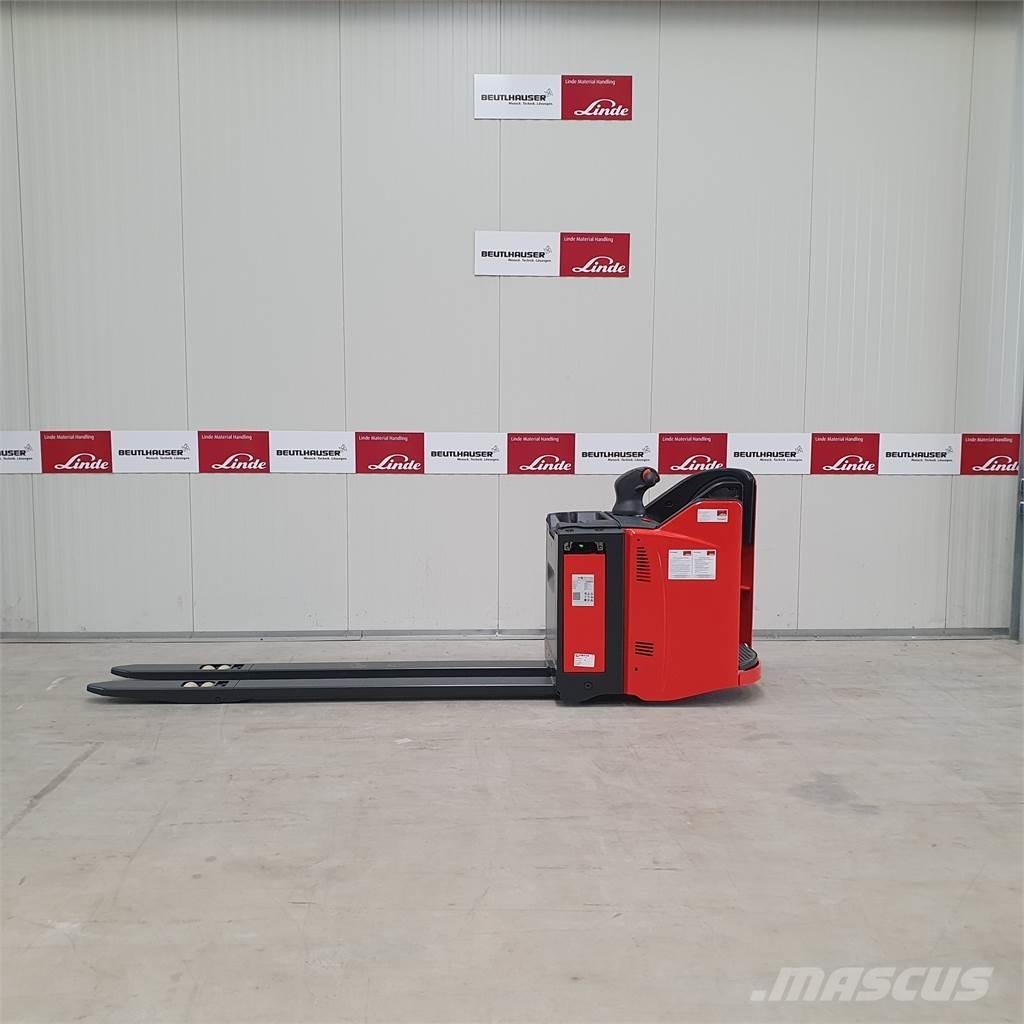 Linde T20SP lang Yaya kumandali istif makinasi