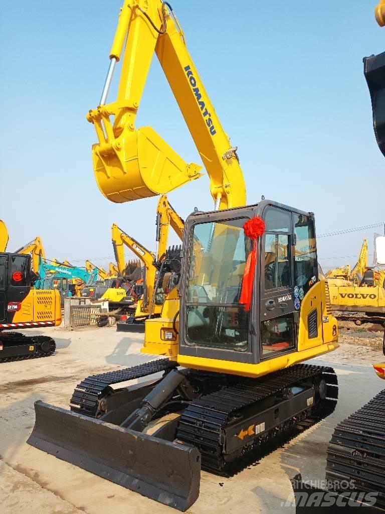 Komatsu PC 70 Paletli ekskavatörler