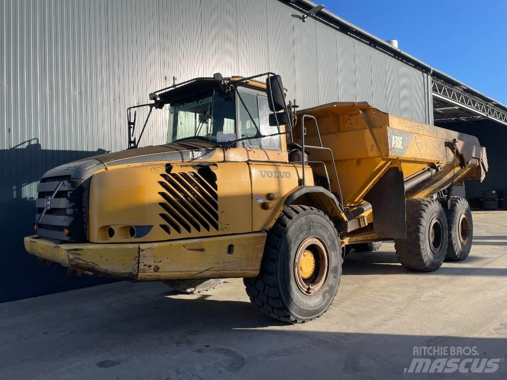 Volvo A30E Belden kirma kaya kamyonu