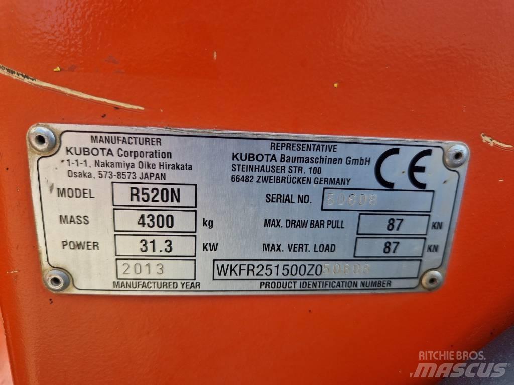 Kubota R 520 N Tekerlekli yükleyiciler