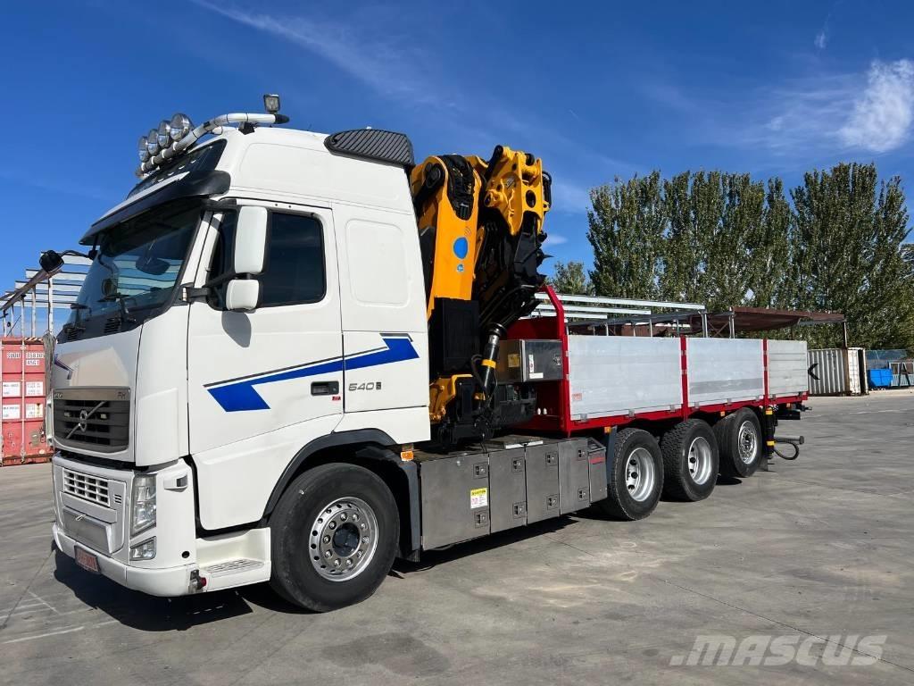 Volvo FM 540 Araç üzeri vinçler