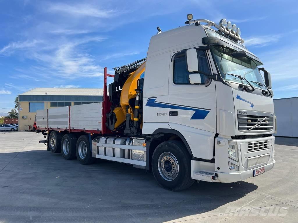 Volvo FM 540 Araç üzeri vinçler