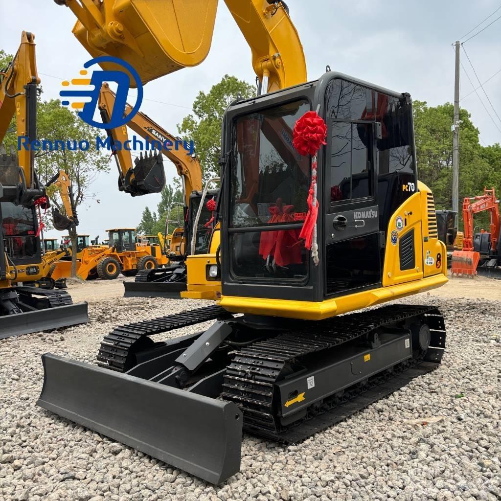 Komatsu PC 70-8 Mini ekskavatörler, 7 tona dek