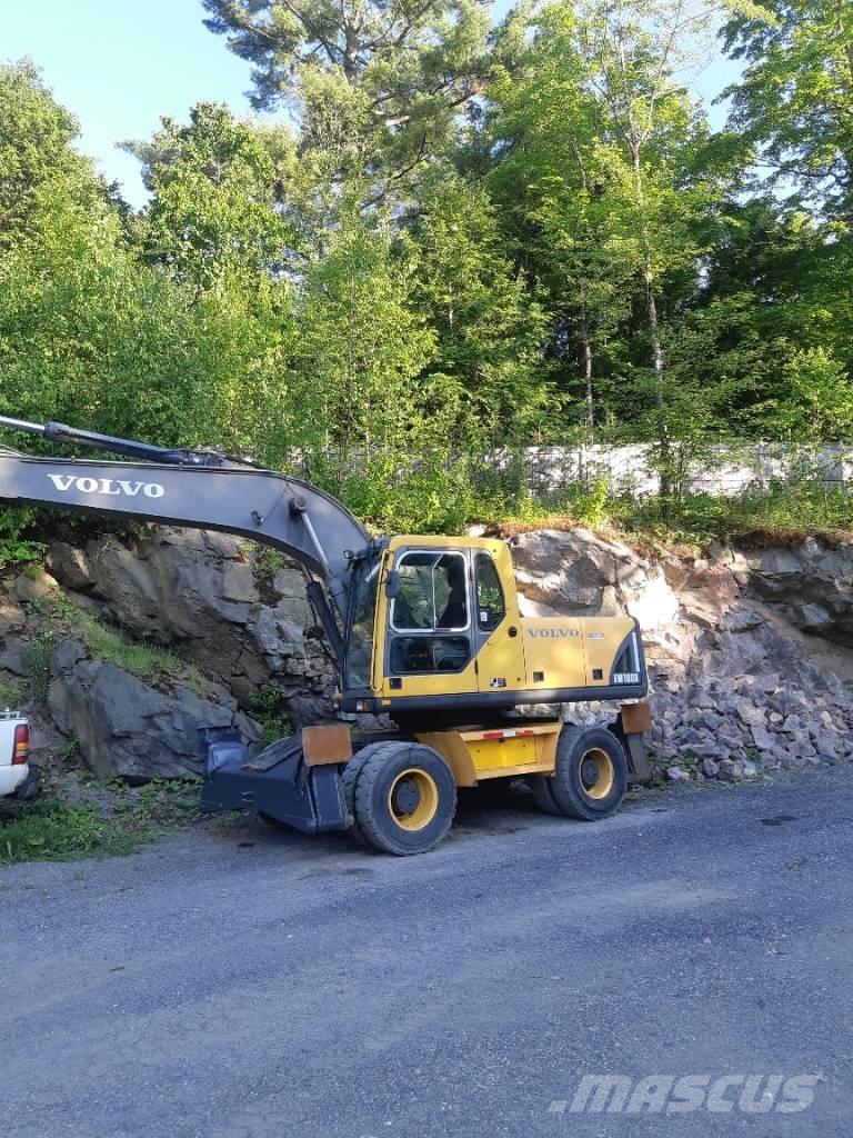 Volvo EW 180 B Lastik tekerli ekskavatörler