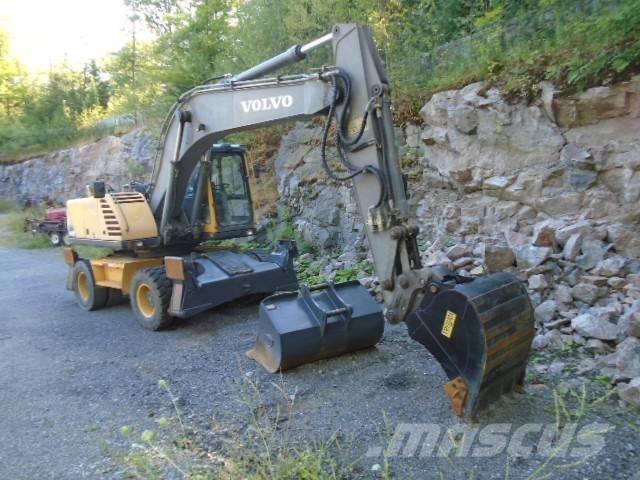 Volvo EW 180 B Lastik tekerli ekskavatörler