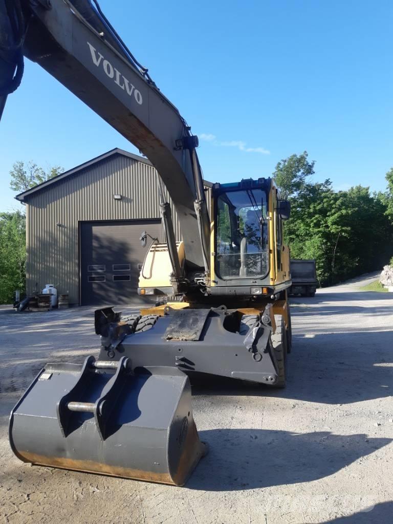 Volvo EW 180 B Lastik tekerli ekskavatörler
