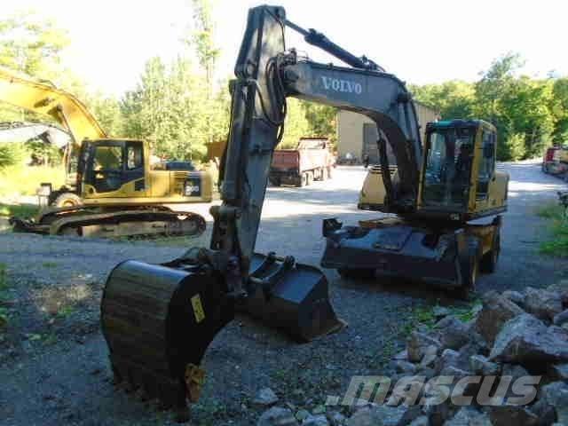 Volvo EW 180 B Lastik tekerli ekskavatörler