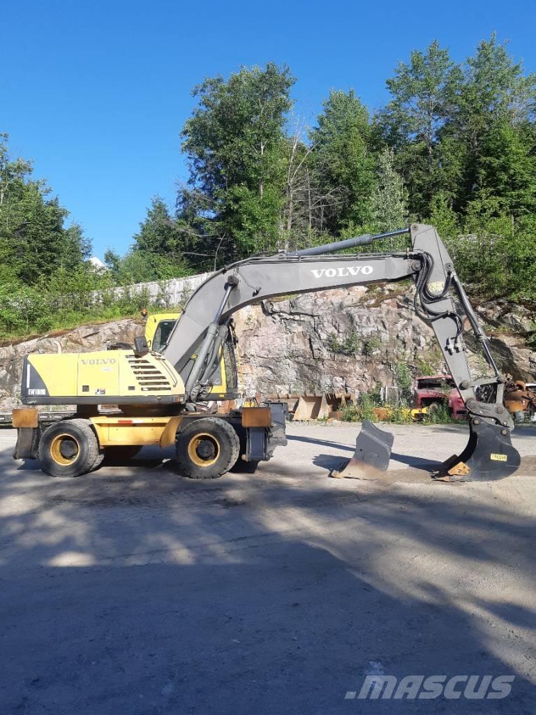 Volvo EW 180 B Lastik tekerli ekskavatörler