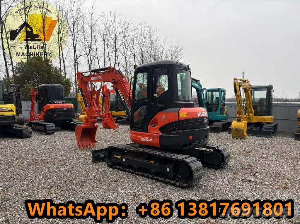 Kubota U 55 Mini ekskavatörler, 7 tona dek