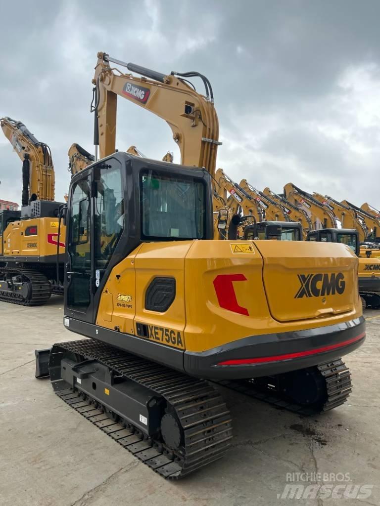 XCMG XE 75 Paletli ekskavatörler