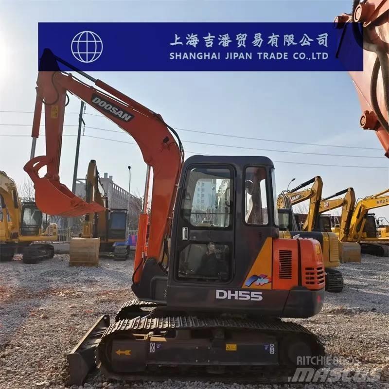 Doosan DH 55 Mini ekskavatörler, 7 tona dek