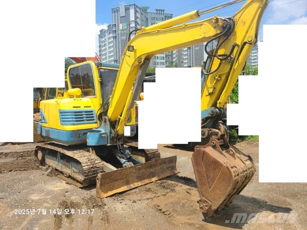 Hyundai Robex 55 Mini ekskavatörler, 7 tona dek