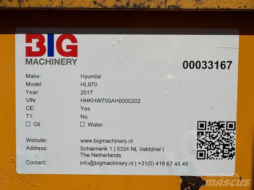Hyundai HL970 Tekerlekli yükleyiciler