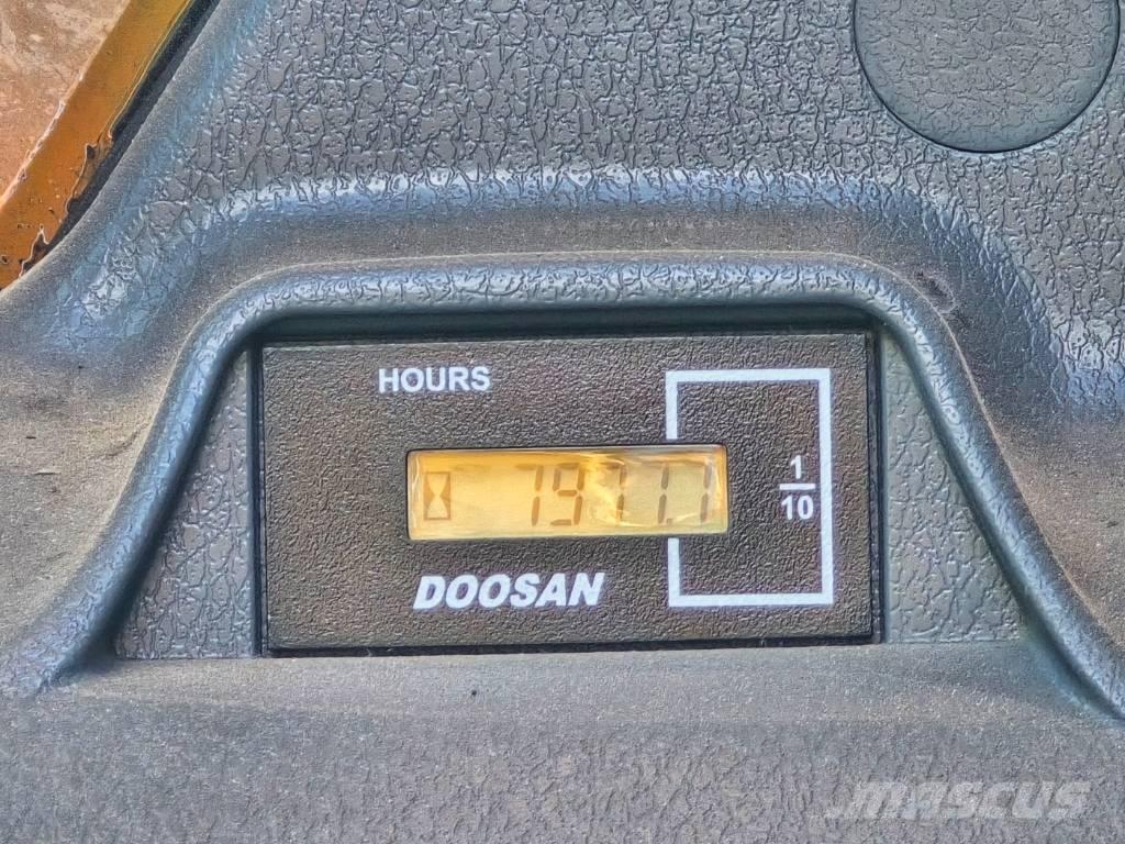 Doosan DX220W-7 Lastik tekerli ekskavatörler
