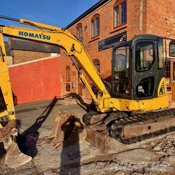 Komatsu PC 50 MR-2 Mini ekskavatörler, 7 tona dek