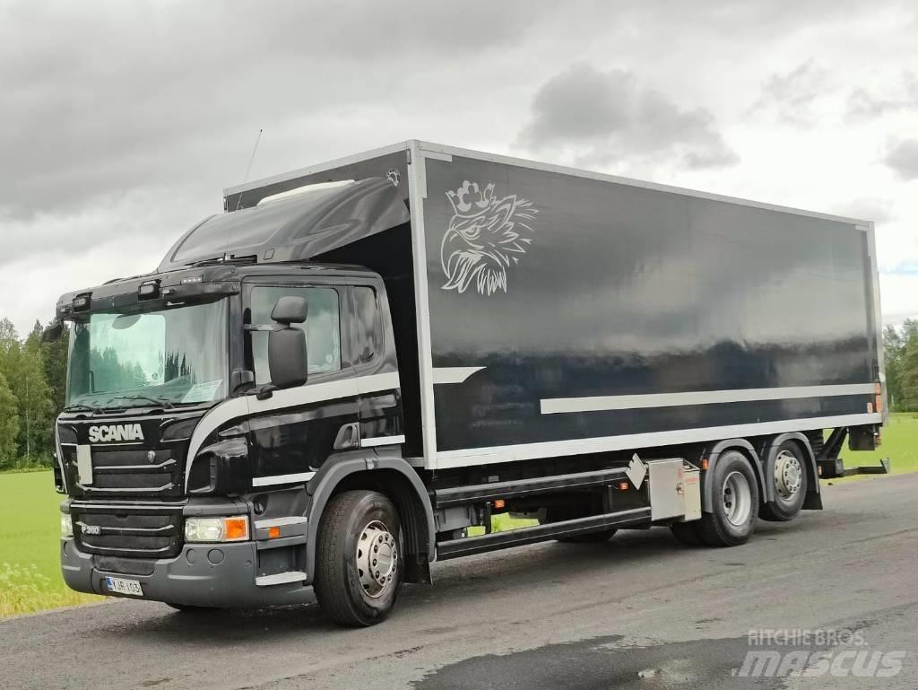 Scania P 360 Kapali kasa kamyonlar