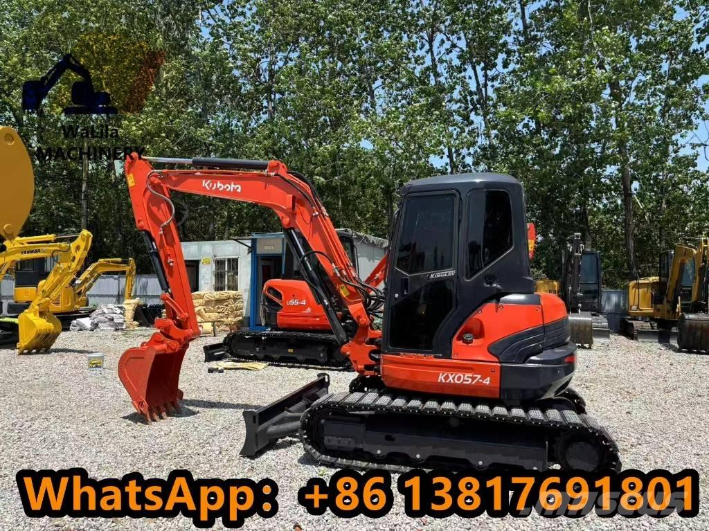 Kubota KX 057-4 Mini ekskavatörler, 7 tona dek