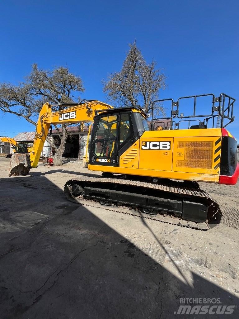 JCB JS 220 LC Paletli ekskavatörler