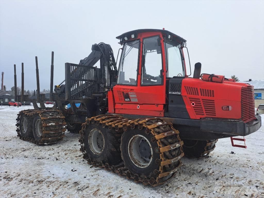 Komatsu 865 Tomruk yükleyici traktörler