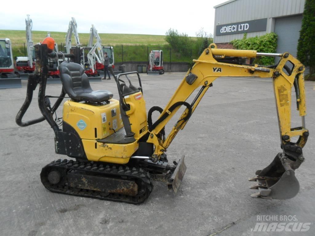 Yanmar SV 08 Mini ekskavatörler, 7 tona dek