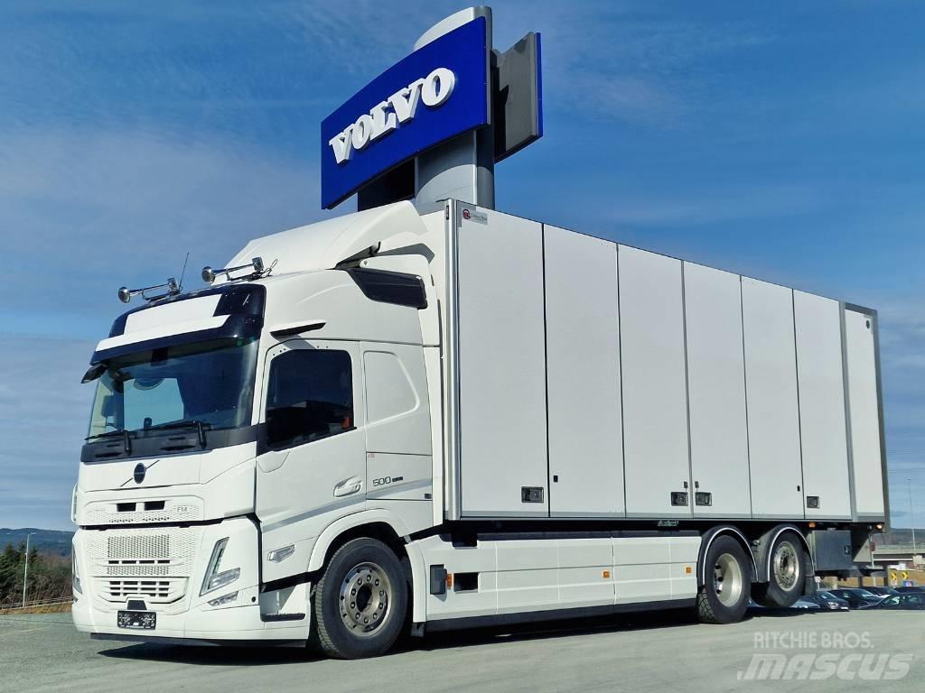 Volvo FM500 6x2 Kapali kasa kamyonlar