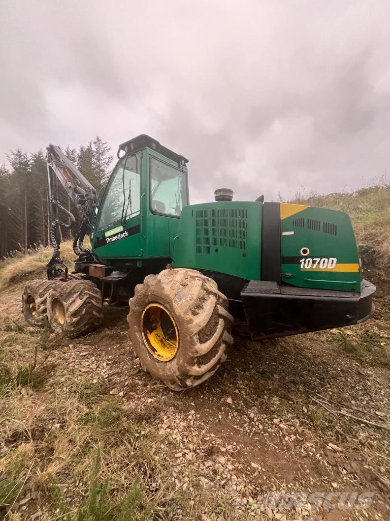 Timberjack 1070D Biçerdöverler