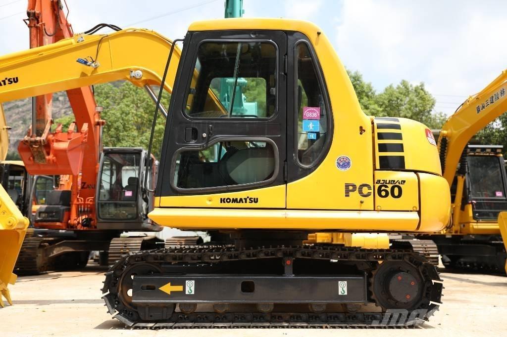 Komatsu PC 60-7 Mini ekskavatörler, 7 tona dek
