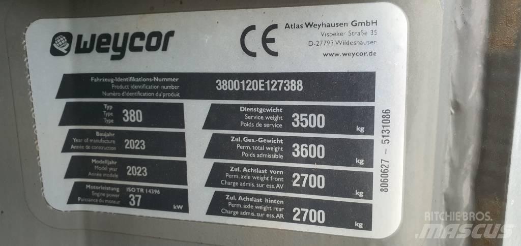 Weycor AR 380 Tekerlekli yükleyiciler