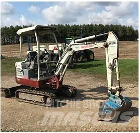 Takeuchi TB016 Mini ekskavatörler, 7 tona dek