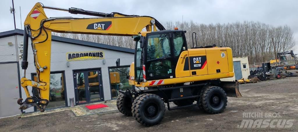 CAT M320 F Lastik tekerli ekskavatörler