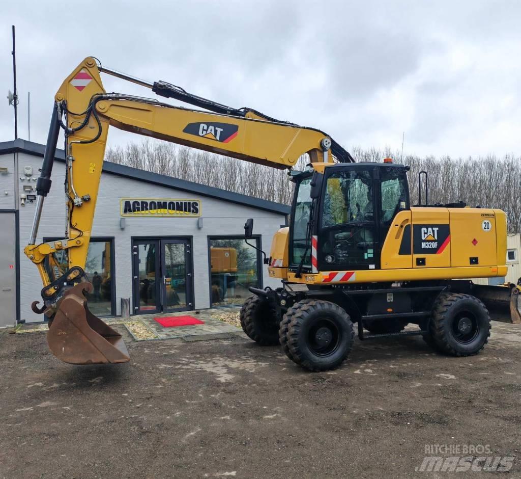 CAT M320 F Lastik tekerli ekskavatörler