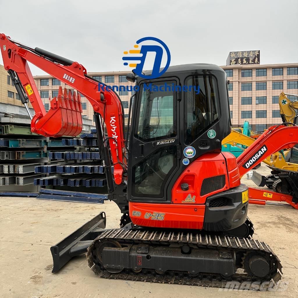 Kubota U 35 Mini ekskavatörler, 7 tona dek