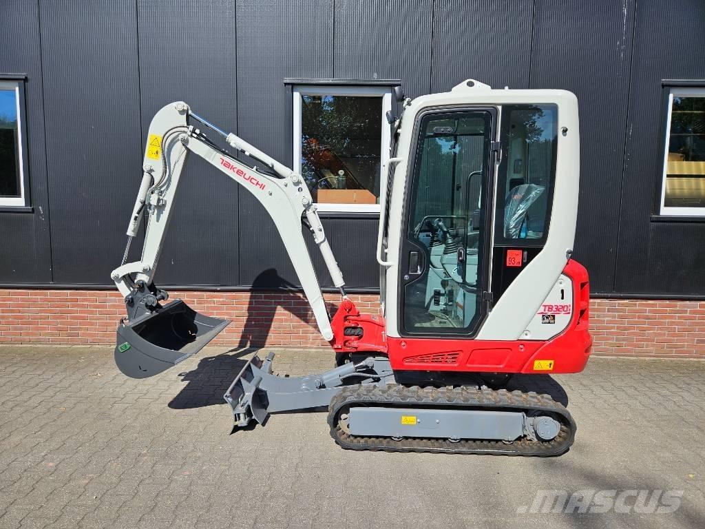 Takeuchi TB320 Demo Mini ekskavatörler, 7 tona dek