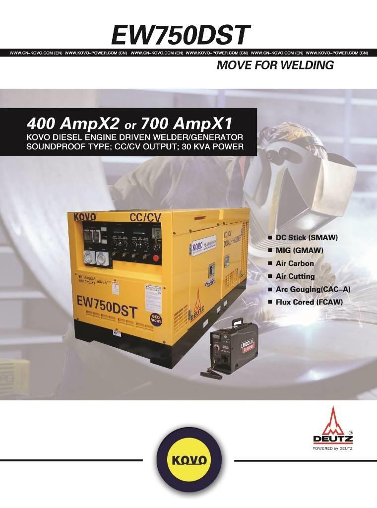 CAT soudage EW600DST Kaynak makineleri