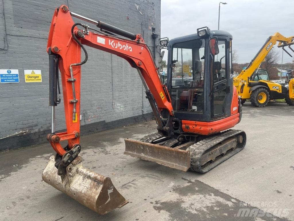 Kubota KX 61-3 Mini ekskavatörler, 7 tona dek