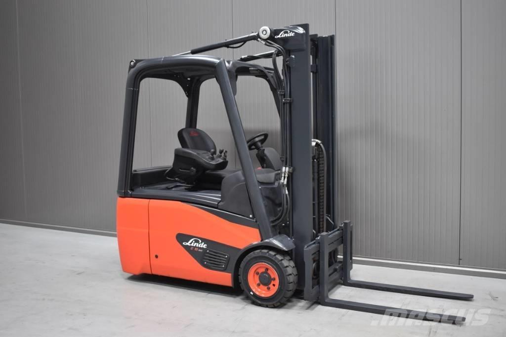 Linde E 16-02 Elektrikli forkliftler