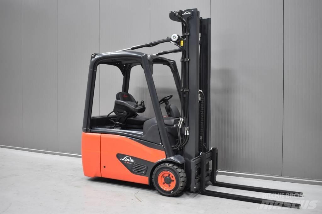 Linde E 16-02 Elektrikli forkliftler