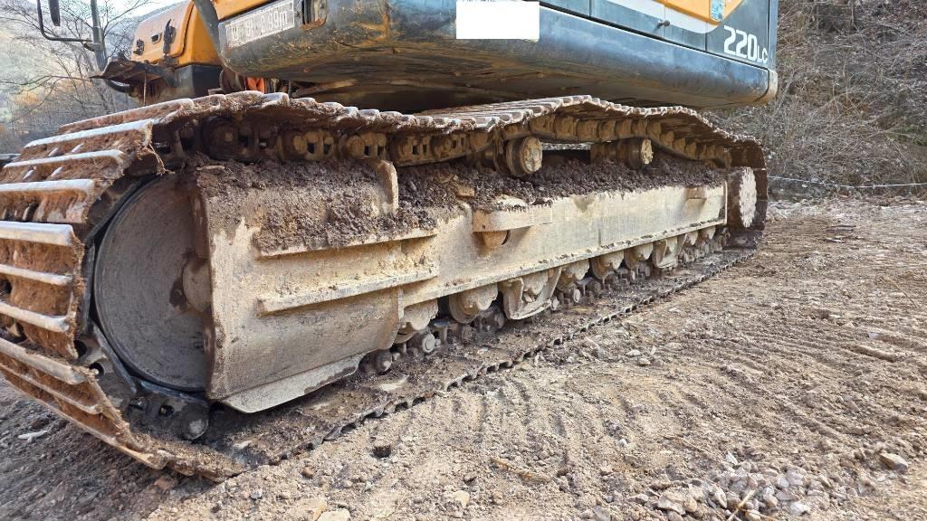 Hyundai Robex 220 LC Paletli ekskavatörler