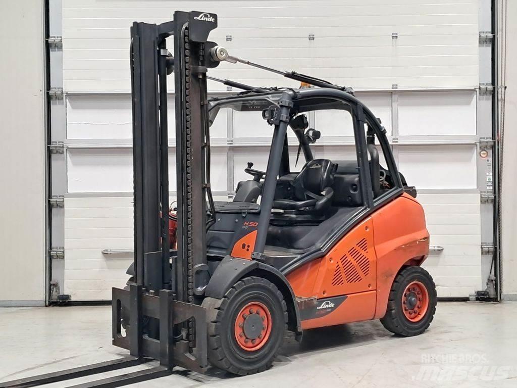 Linde H50T-02 LPG'li forkliftler