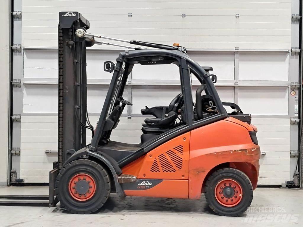 Linde H50T-02 LPG'li forkliftler